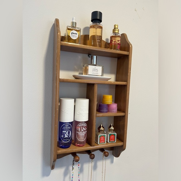 Wooden Wall Shelf - Picture 2 of 5